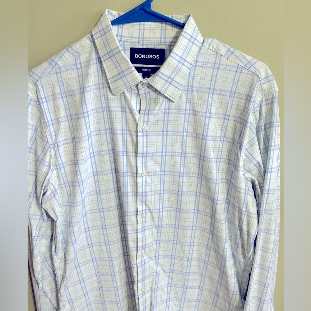 Bonobos Tech Button Down Shirt- tailored fit